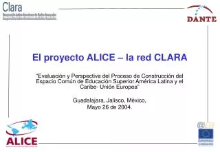 el proyecto alice la red clara