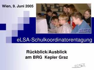 elsa schulkoordinatorentagung