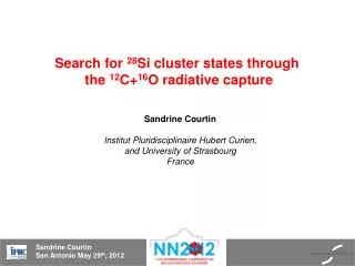 Search for 28 Si cluster states through the 12 C+ 16 O radiative capture