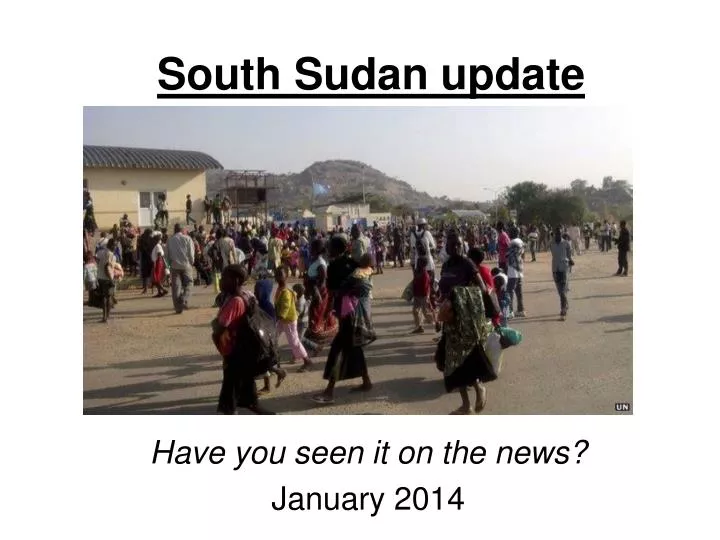 south sudan update