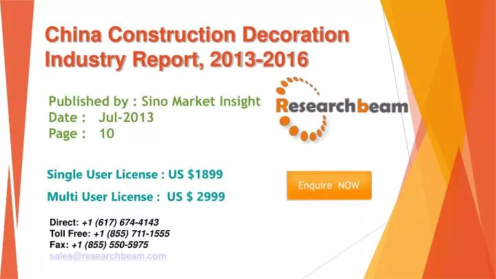 china construction decoration industry report 2013 2016