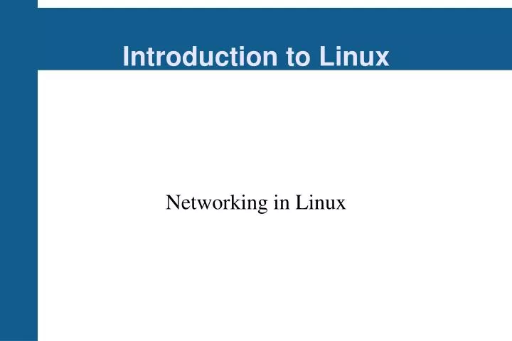 networking in linux