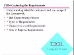 CH04 Capturing the Requirements - slide 1