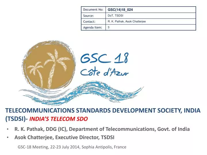 telecommunications standards development society india tsdsi india s telecom sdo