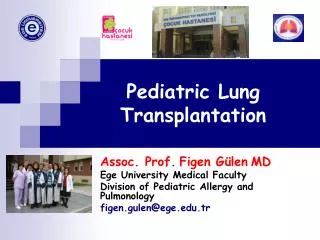 Pediatric Lung Transplantation