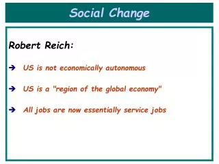 Social Change