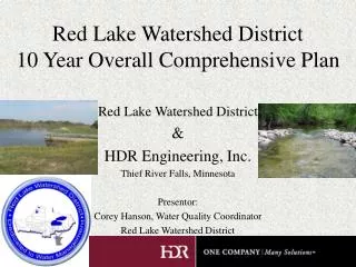Red Lake Watershed District 10 Year Overall Comprehensive Plan
