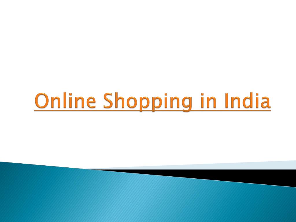 PPT - Online Shopping in India PowerPoint Presentation, free download ...