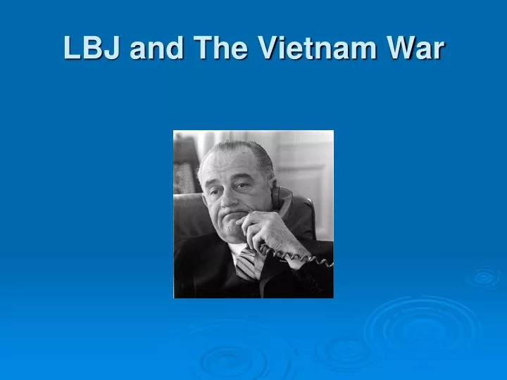 lbj and the vietnam war