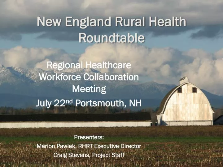 new england rural health roundtable