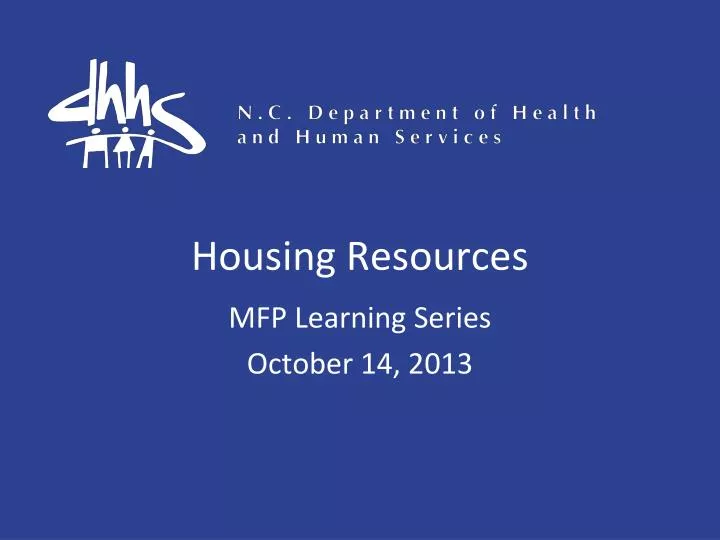 housing resources