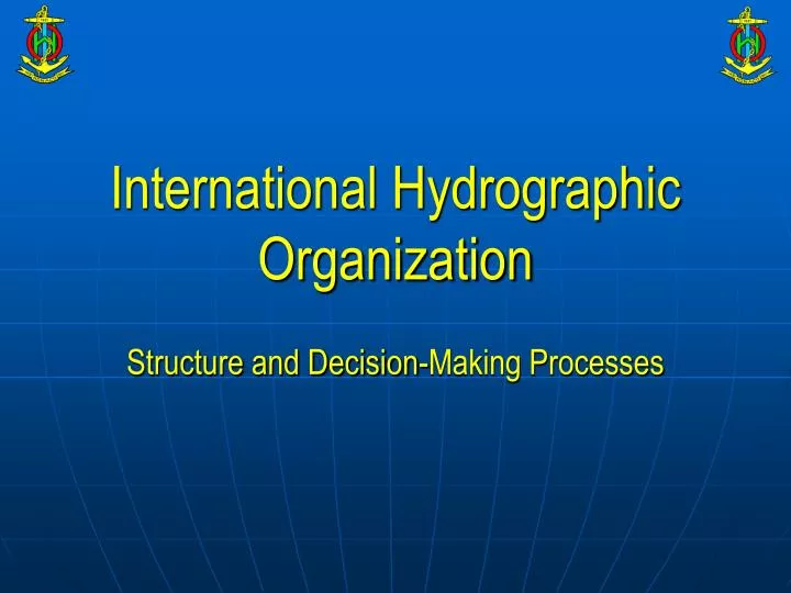 international hydrographic organization