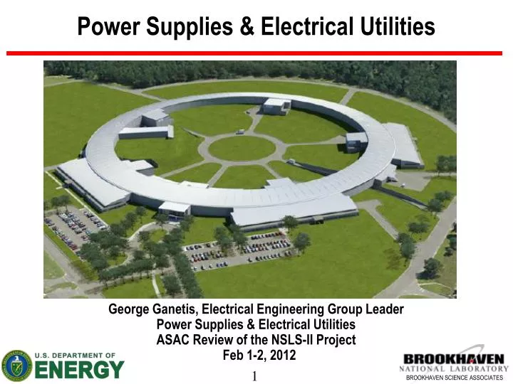 power supplies electrical utilities