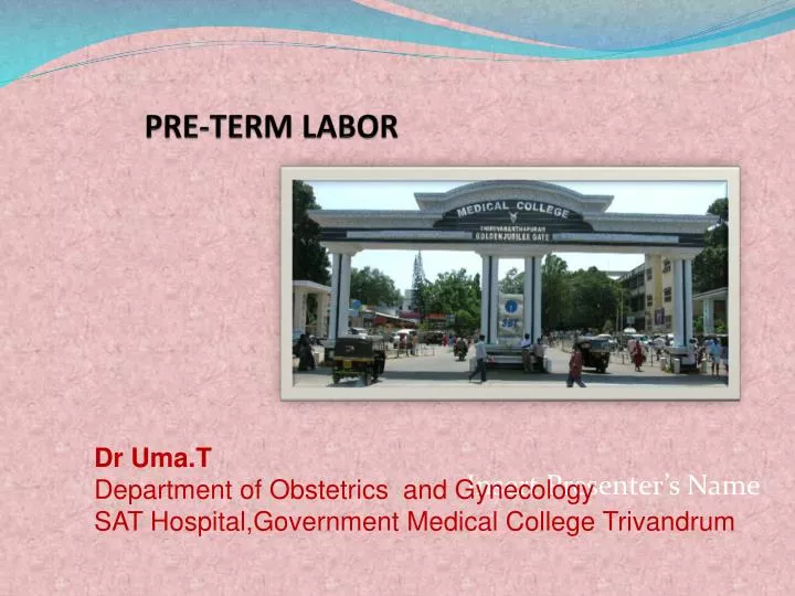 pre term labor