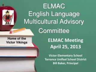 ELMAC English Language Multicultural Advisory Committee