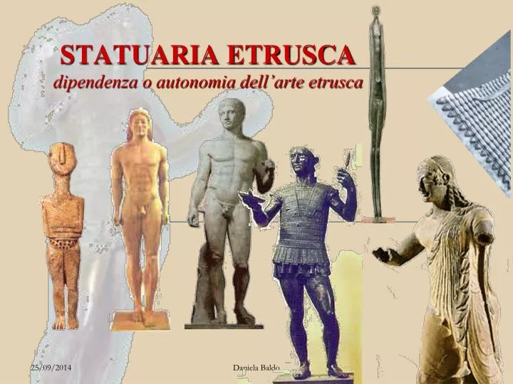 statuaria etrusca dipendenza o autonomia dell arte etrusca