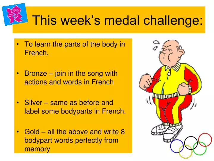 this week s medal challenge