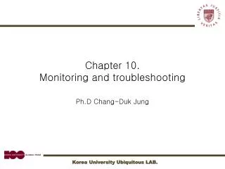 Chapter 10. Monitoring and troubleshooting