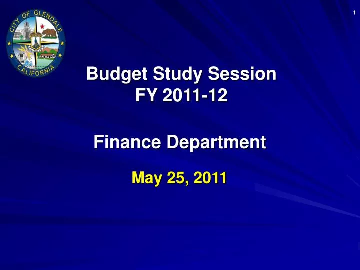 budget study session fy 2011 12