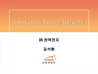 ubiquitous sensor network