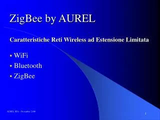 caratteristiche reti wireless ad estensione limitata