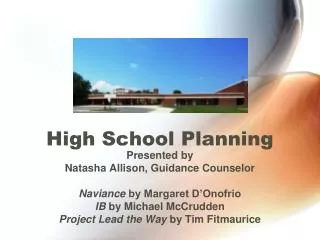 High School Planning