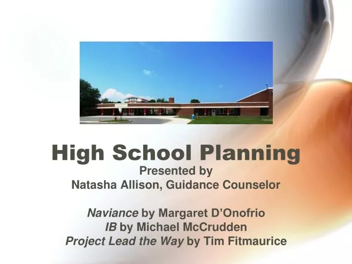 high school planning