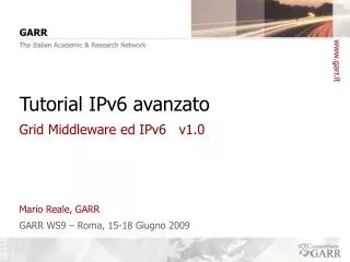 tutorial ipv6 avanzato