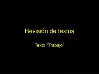revisi n de textos