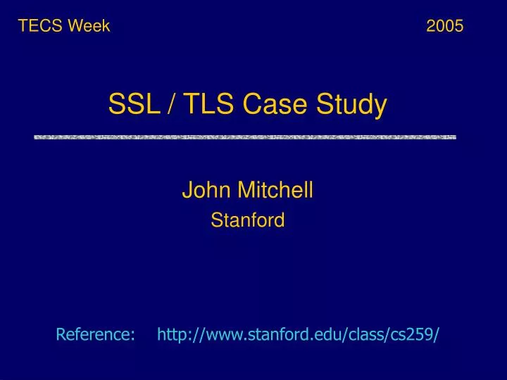 ssl tls case study