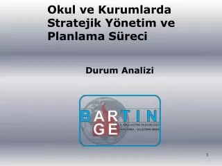 okul ve kurumlarda stratejik y netim ve planlama s reci