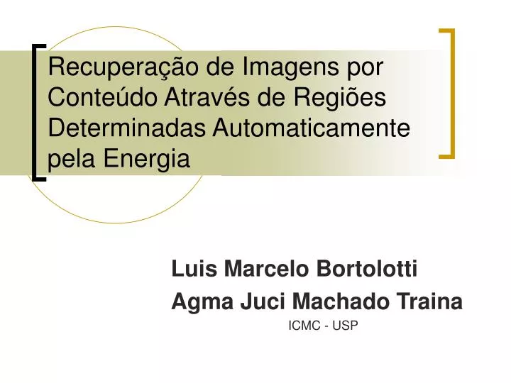 recupera o de imagens por conte do atrav s de regi es determinadas automaticamente pela energia