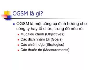 ogsm l g