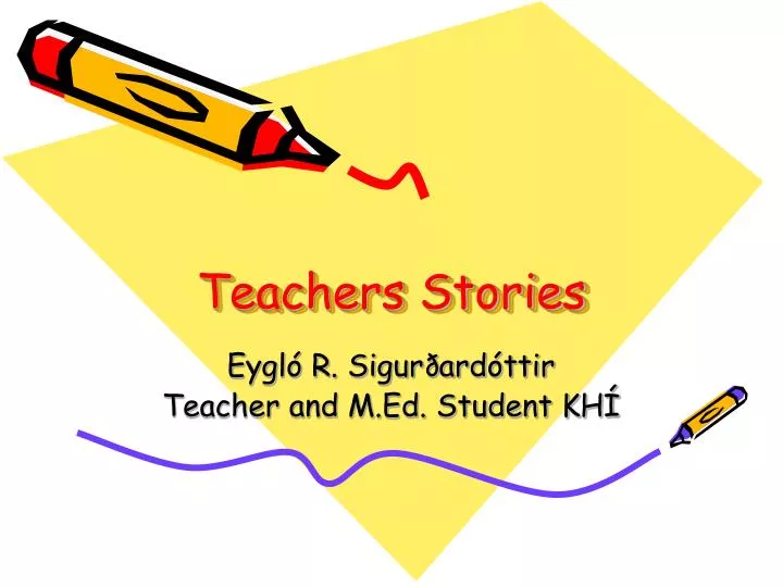 teachers stories
