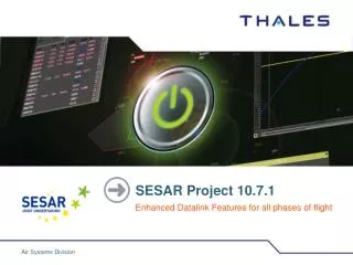 SESAR Project 10.7.1