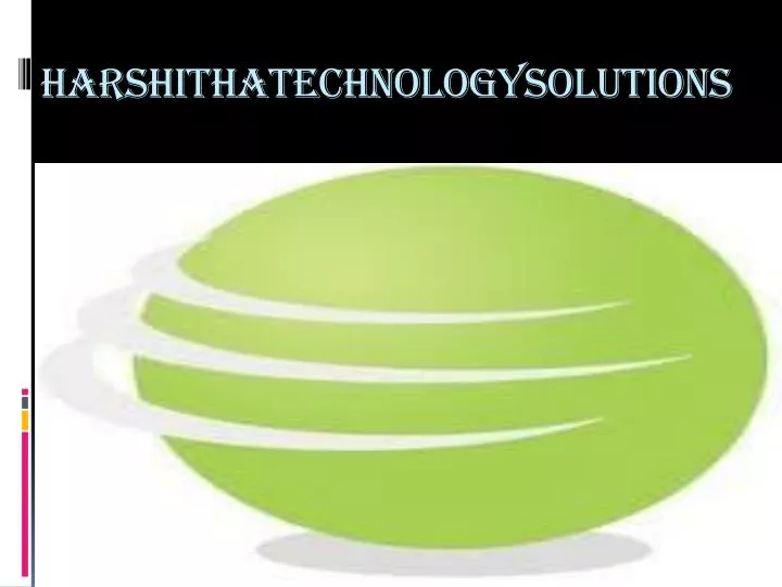 harshithatechnologysolutions