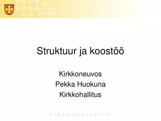 struktuur ja koost