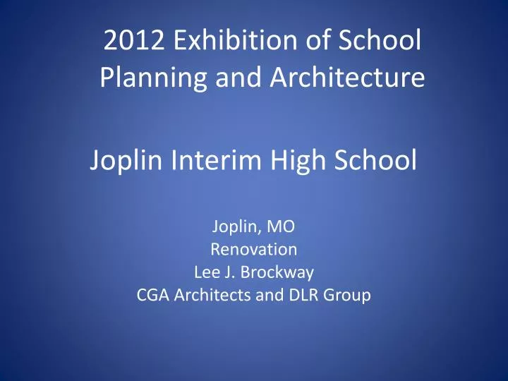 joplin interim high school