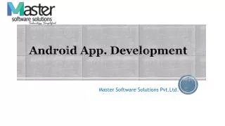 Android App Development - MSS