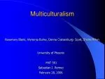 Multiculturalism - slide 1