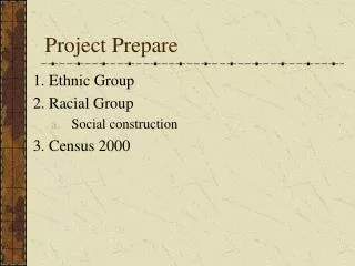 Project Prepare