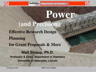 (and Precision) Effective Research Design Planning for Grant Proposals &amp; More