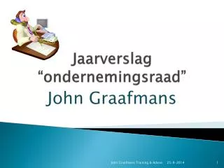 jaarverslag ondernemingsraad