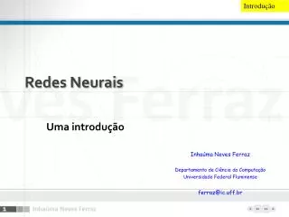 redes neurais