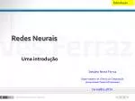 Redes Neurais - slide 1
