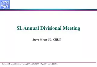 SL Annual Divisional Meeting