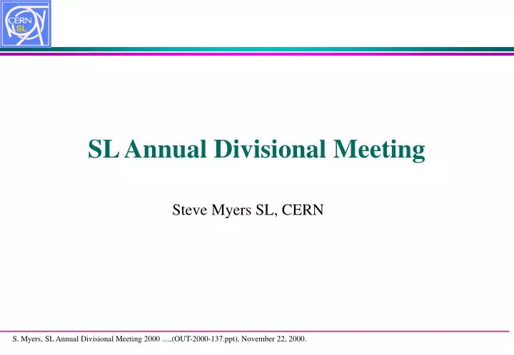 sl annual divisional meeting