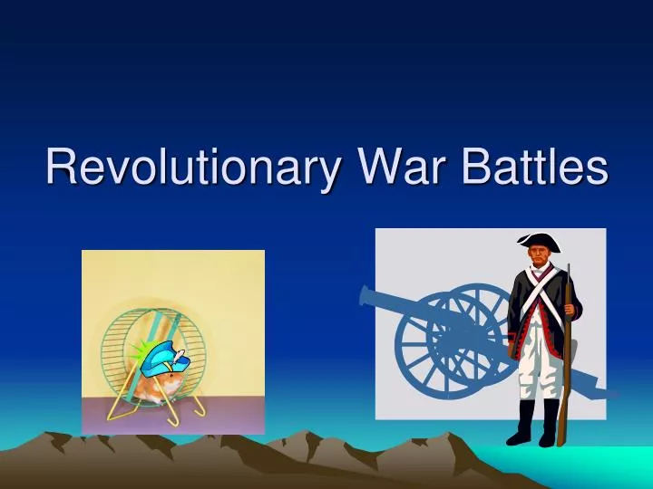 revolutionary war battles