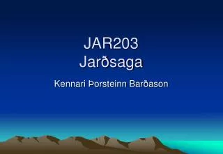 jar203 jar saga