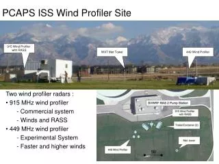 PCAPS ISS Wind Profiler Site